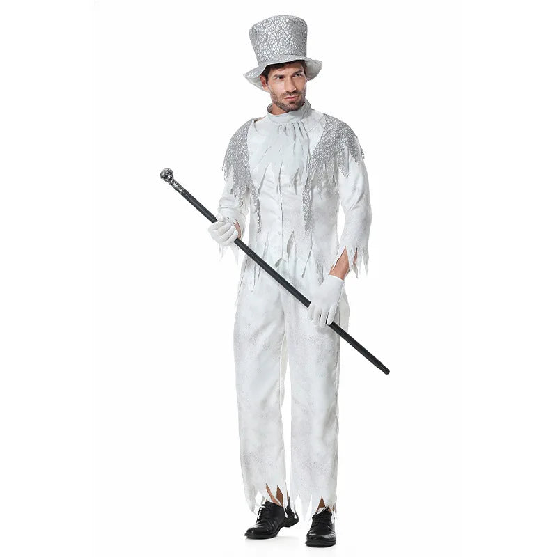 Halloween Magician Costume Suit Circus Outfit for Mad Themed - product image 3