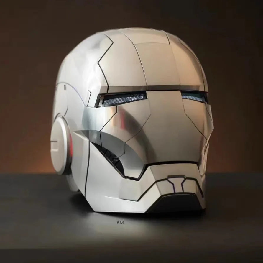 Iron Man Mk5 Helmet Electric Mk50 Cosplay Multi-Piece Opening And Closing Helmet Voice Control Eyes Model - product image 8
