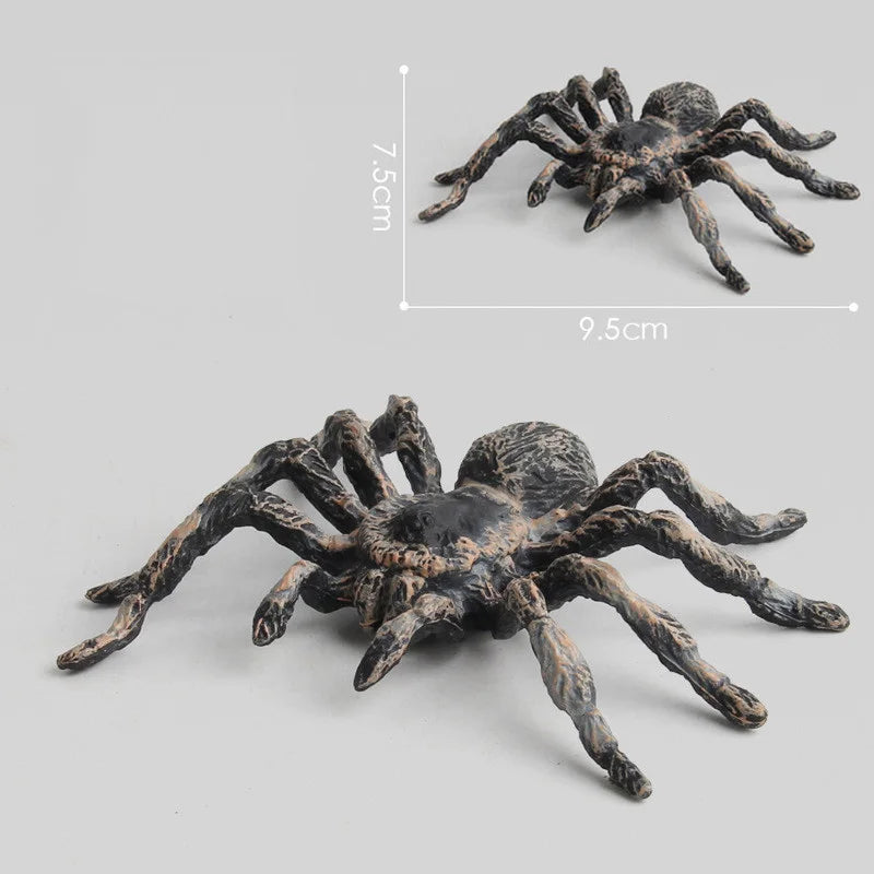 10cm Large Fake Spider Simulation Animal Model Tarantula Black Spider Fun Halloween Prank Horror Props - product image 7