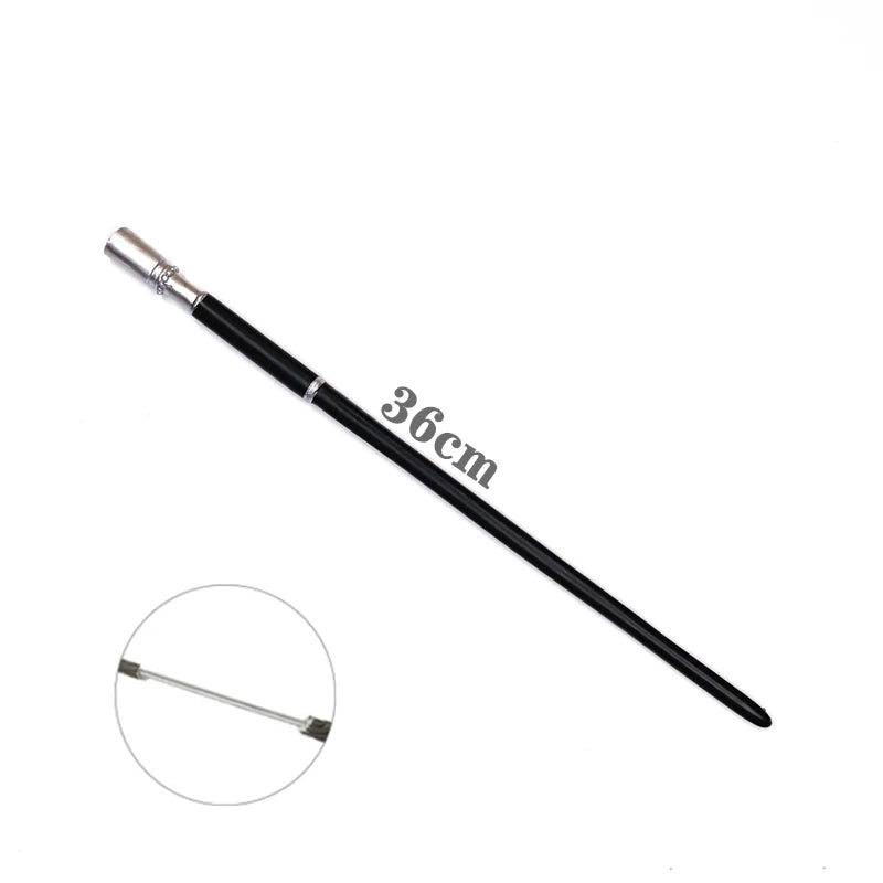 Wizard-Inspired Metal Core Magic Wand Cosplay Prop