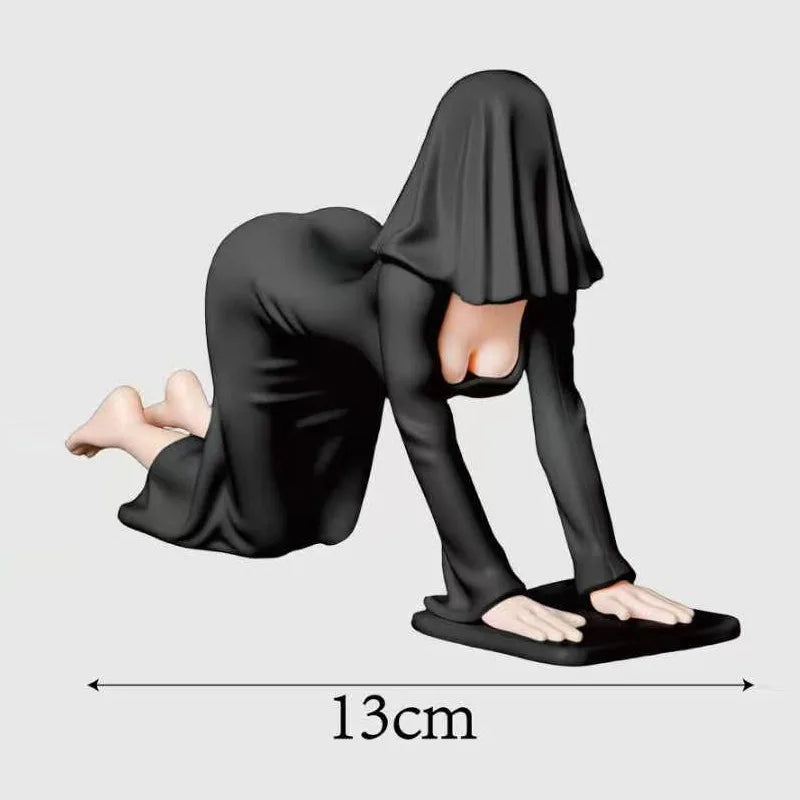 Mystic Halloween Gothic Robe Figurine Car Desk Bookshelf Spooky Art Decor - product image 13