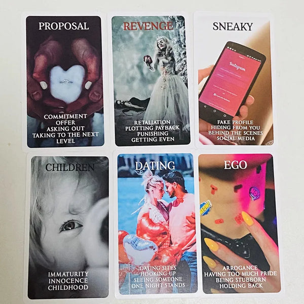 Mystic Black Rose Oracle Deck – 78 Cards
