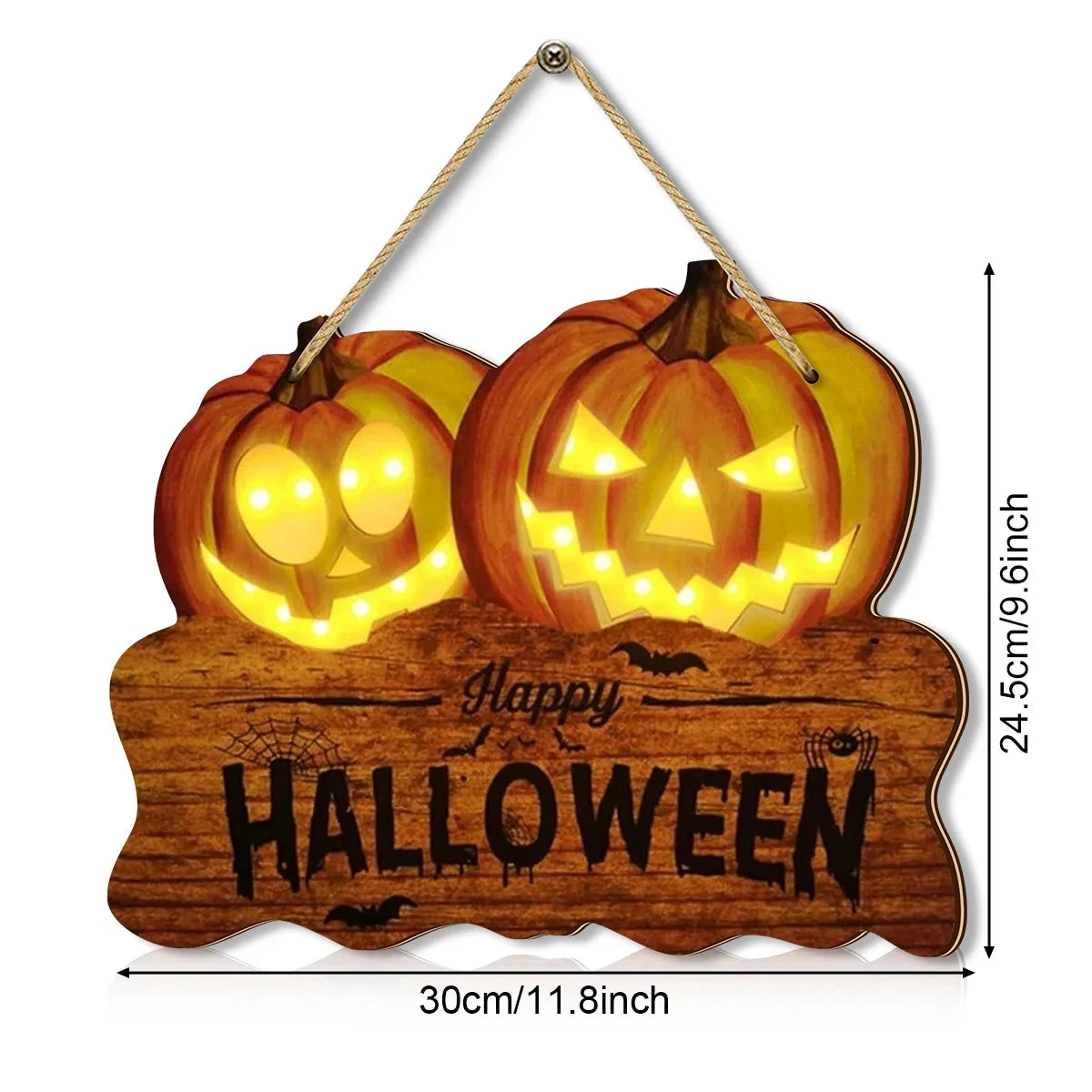 Pumpkin Halloween Decoration – Light-Up