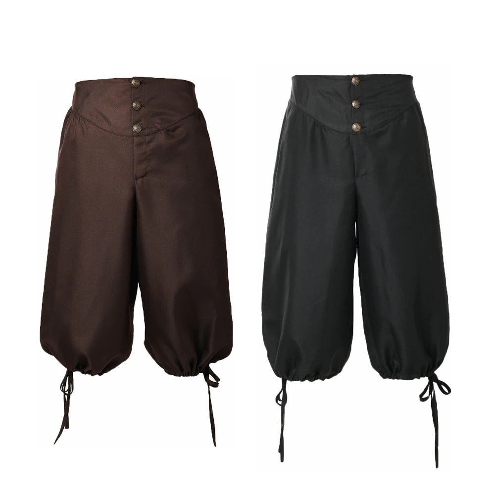 Pirate Costume Breeches Pirate Pants Renaissance Medieval Viking Trousers Costume