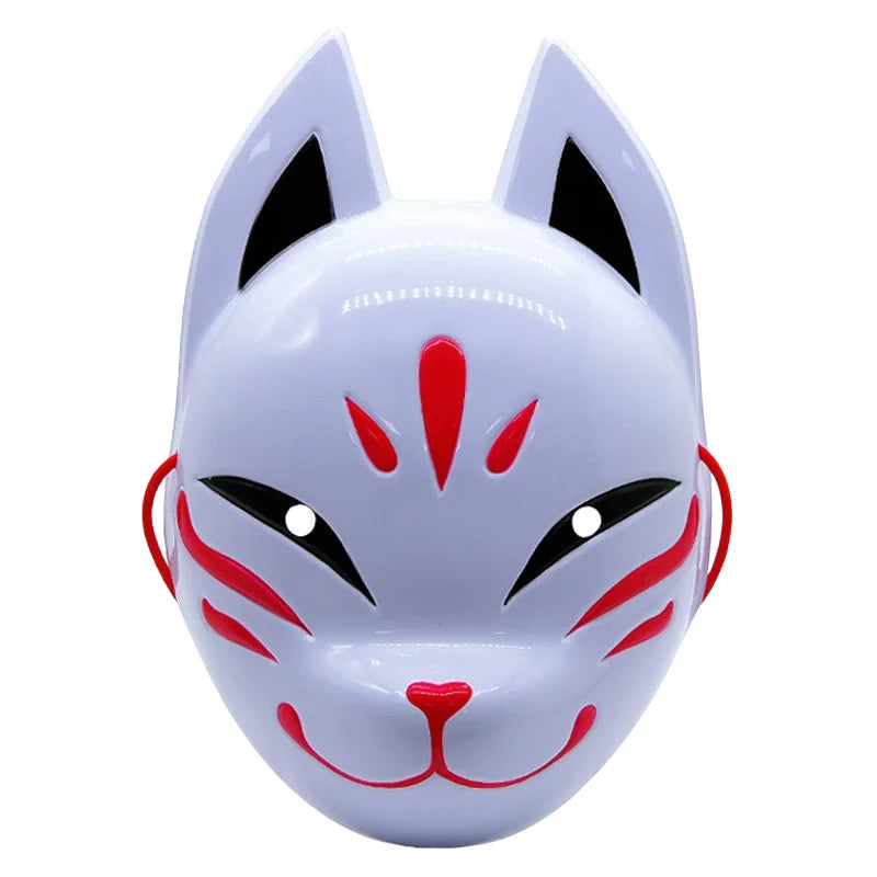 Japanese Anime Demon Slayer Mask Costume Anime Props Halloween Fox Mask Hanfu Costume - View 11