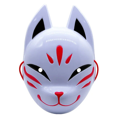 Japanese Anime Demon Slayer Mask Costume Anime Props Halloween Fox Mask Hanfu Costume - View 11