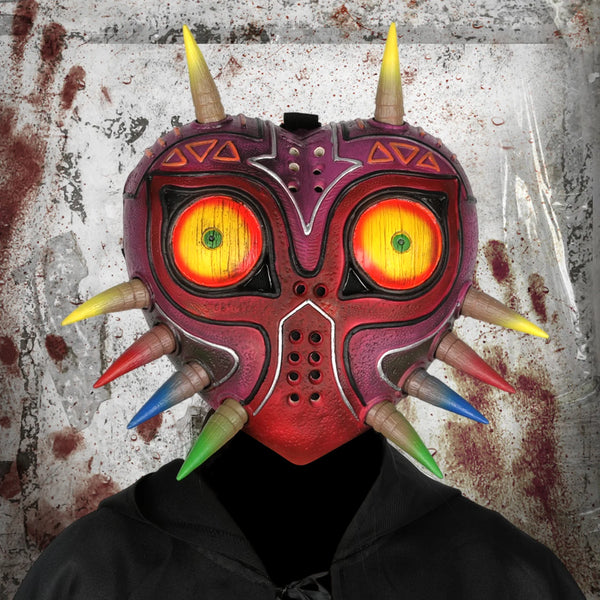 Majoras Mask Legend Funny Novelty Latex Mask Scary Realistic Face Mask Halloween Cosplay Costume Props Adults - product image 1