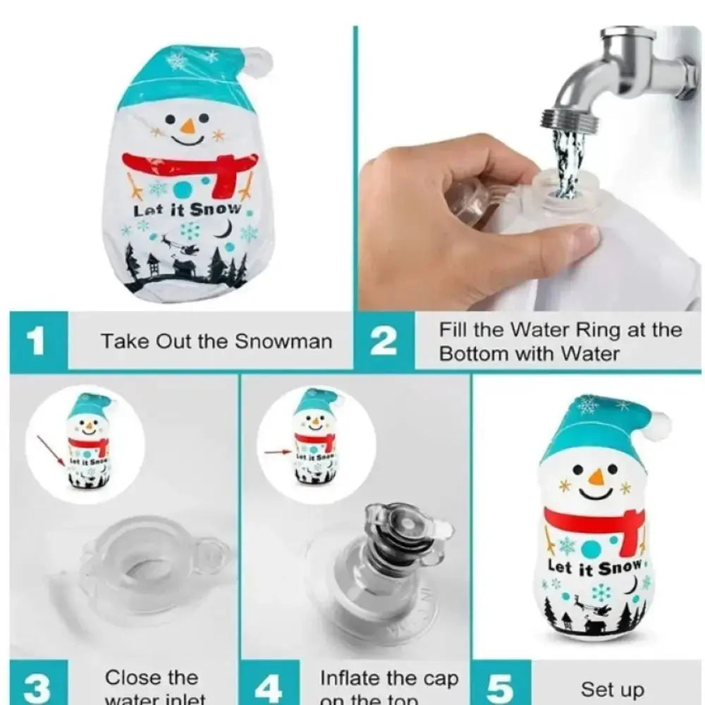 Halloween Santa Claus Inflatable Tumbler Pumpkins Tall Snowman Inflatable Model Chrismas Courtyard Decor - product image 2