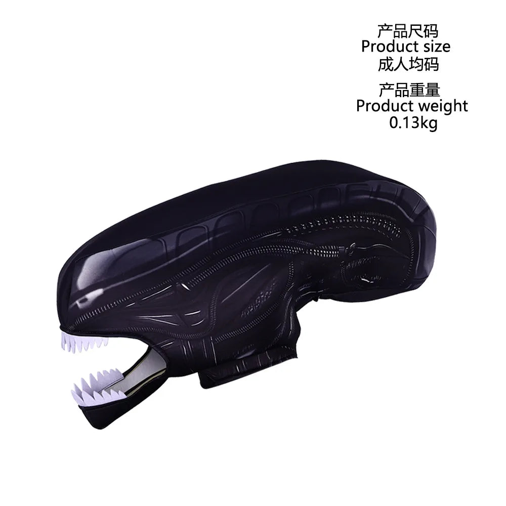Adult Alien Xenomorph Costume Sci-Fi Movie Monster Halloween Space Cosplay Costumes Jumpsuit Dress Up Outfits