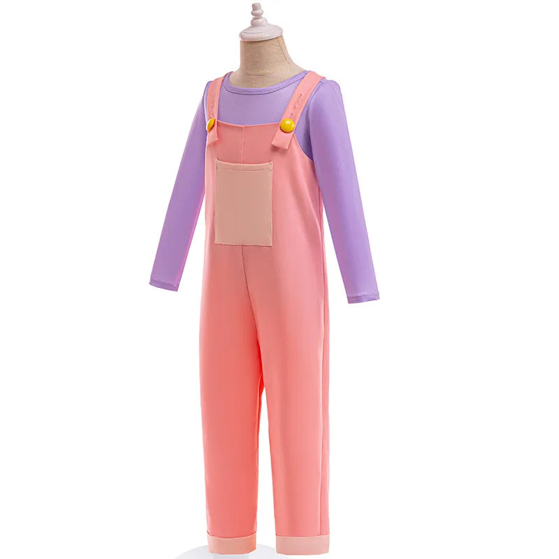 Anime Amazing Digital Circus Jax Cosplay Costume Set With Top Pant Mask For Halloween Party Overalls - product image 6
