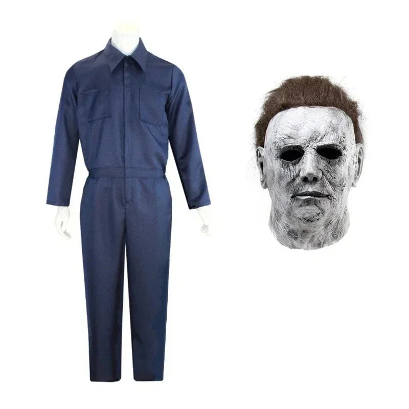 Michael Myers Halloween Costume Doodt Michael Myers Costume Kostuum Bloederige Kleding - Jumpsuit mask A / XXXL
