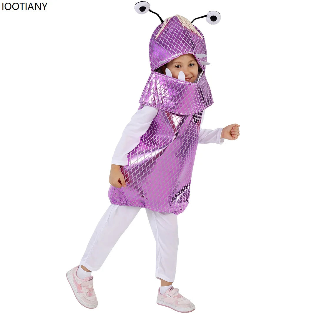 Monster Cartoon Funny Up Kids' Dress Halloween Costume - Design 2 - product image 3