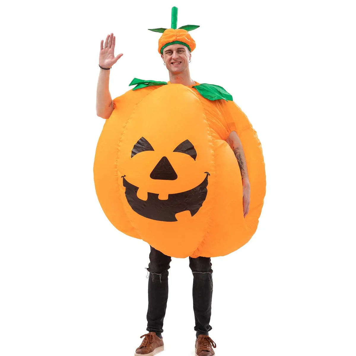 Pumpkin Halloween Inflatable - Size One Size - product image 3