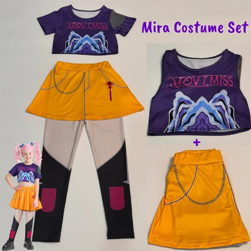 Costumes for Kids Performances Halloween Costumes - Mira Costume Set / Height 51.2 in (130 cm)
