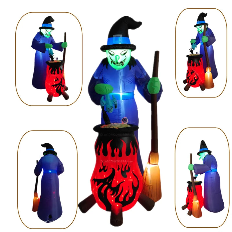 8 Ft Witch Halloween Inflatable - product image 3