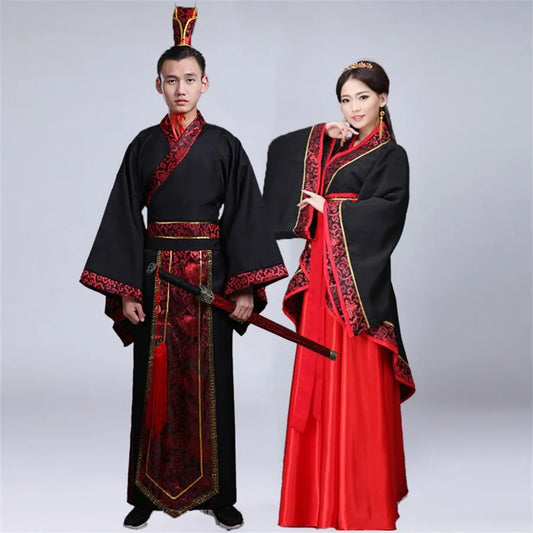 Couples Chinese Ancient Hanfu Costume