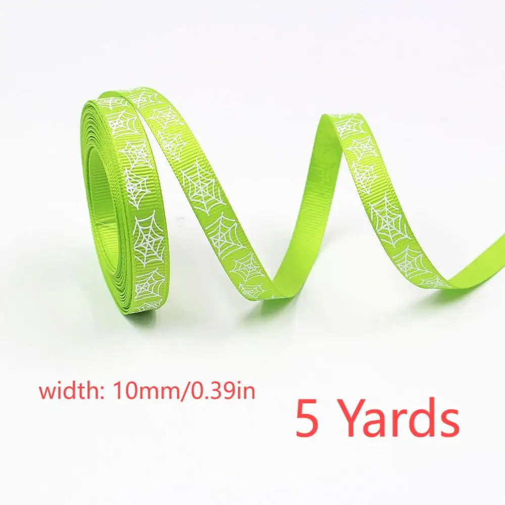 10mm Halloween Ribbon Halloween Party Scene Decoration Bow Headpiece DIY - product image 6