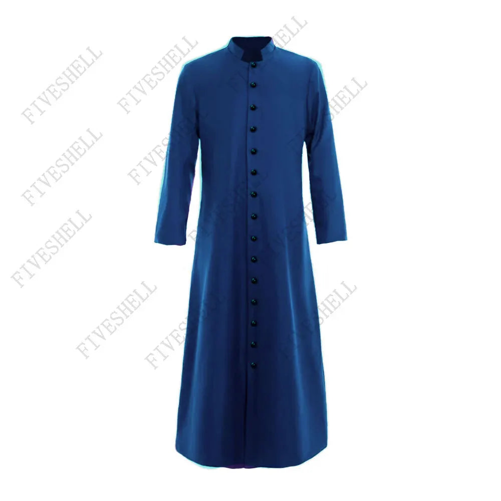 Legend Clergy Robe Cassock with Cincture Medieval Clergyman Vestments Costume - alternate view 2