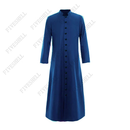 Legend Clergy Robe Cassock with Cincture Medieval Clergyman Vestments Costume - alternate view 2