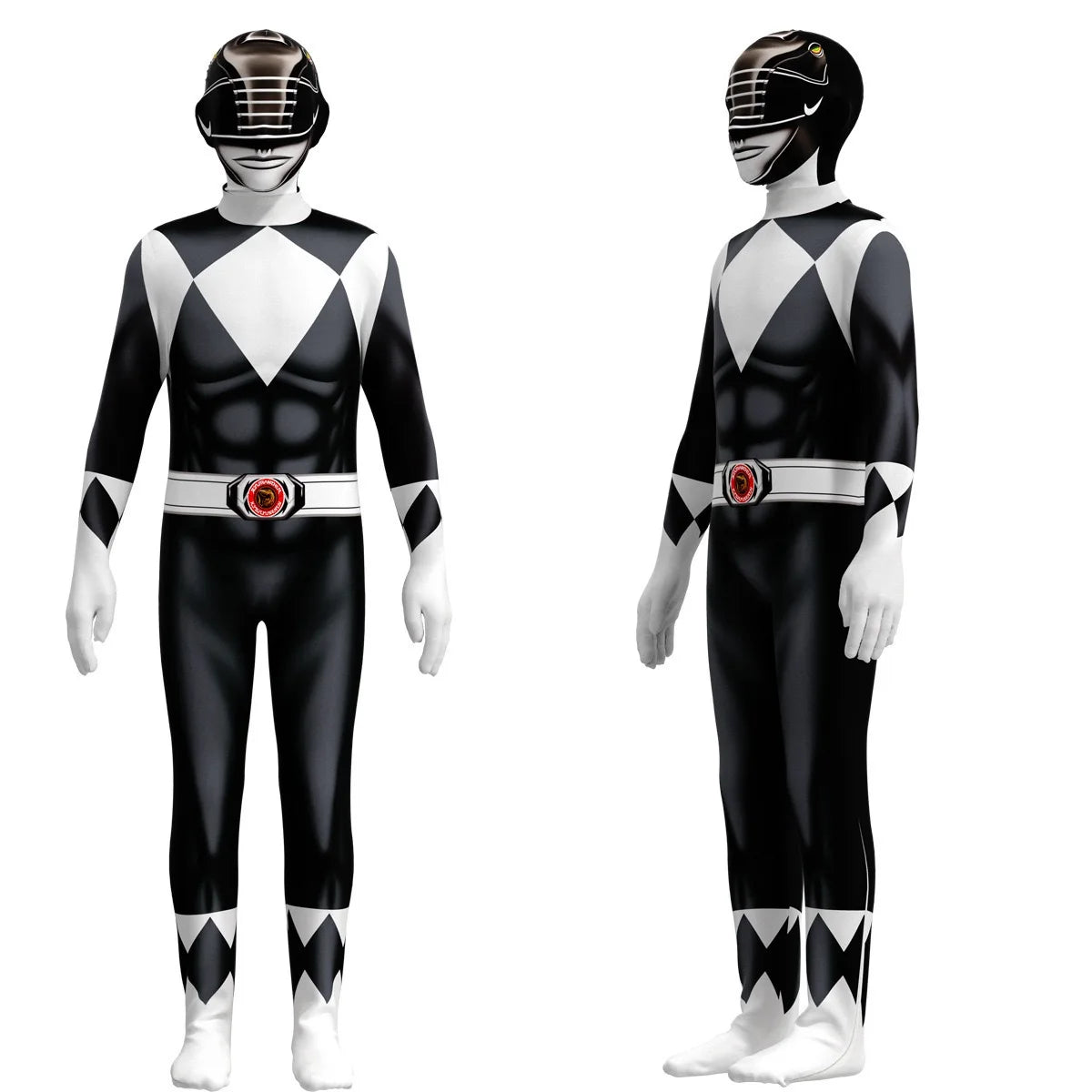 Adult Morpher Superhero Samurai Sentai Shinkenger Costume Halloween Costume Mask for Men - Blue / Adult 180