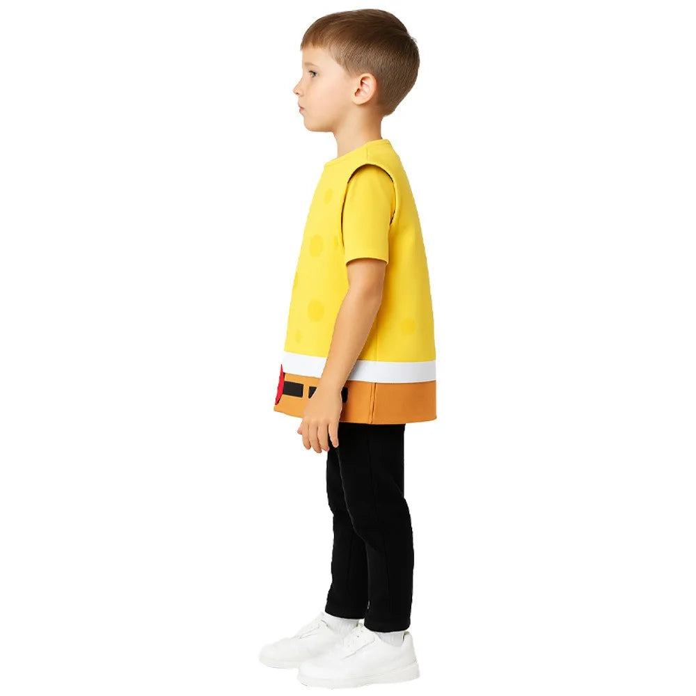 Halloween Kids Costumes Anime Cartoon Character Pai Da Xing Bodysuit Sponge Baby Costume - View 3