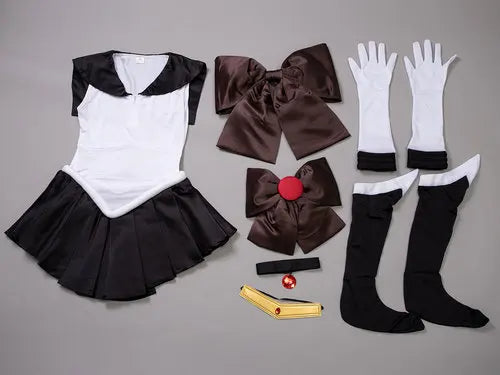 Sailor Pluto Cosplay Costume for Women | Anime Dress & Wig Options