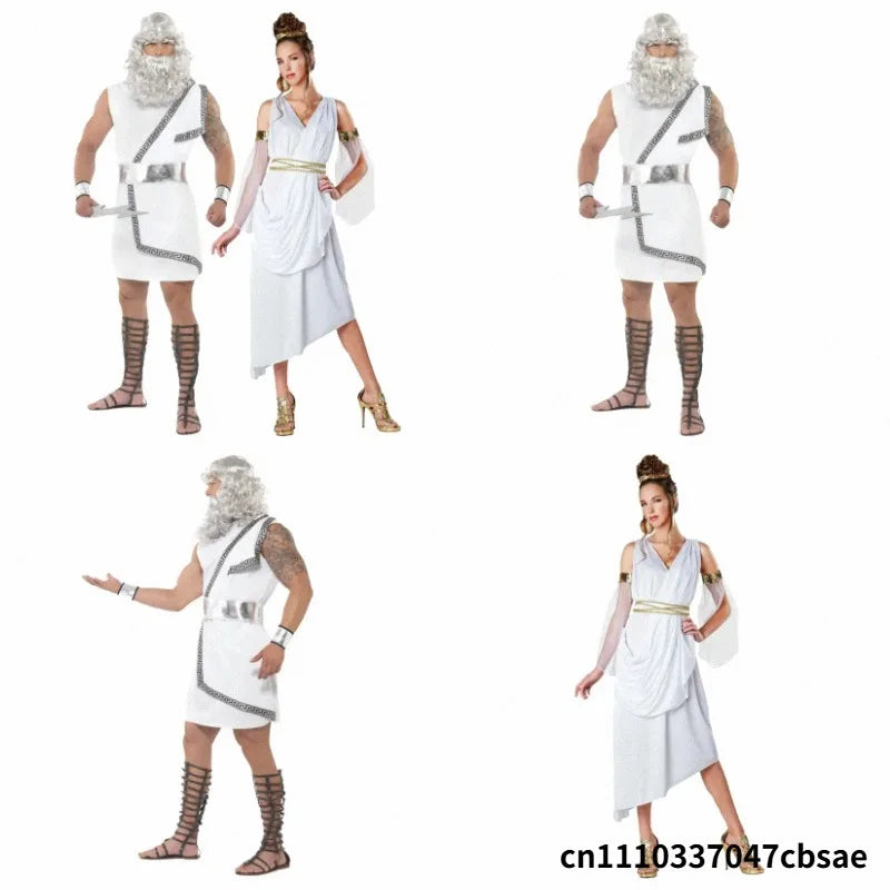 Halloween Ancient Greek Mythology Costume God Goddess Outfit Cosplays Ancient Egypt - Man / M