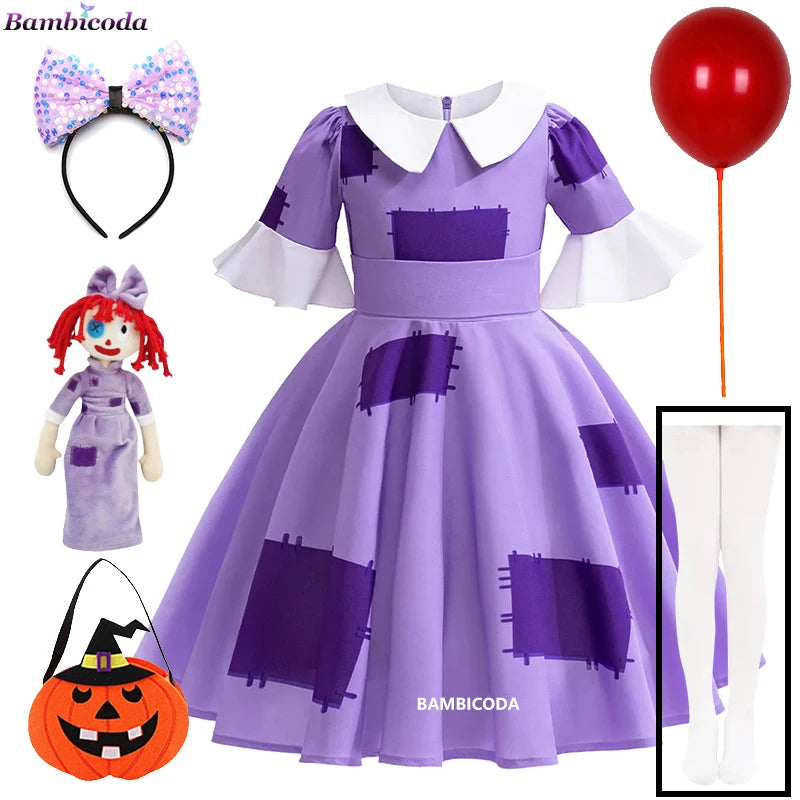 virtual circus Clown Jumpsuit Costume - b1 - product image 8