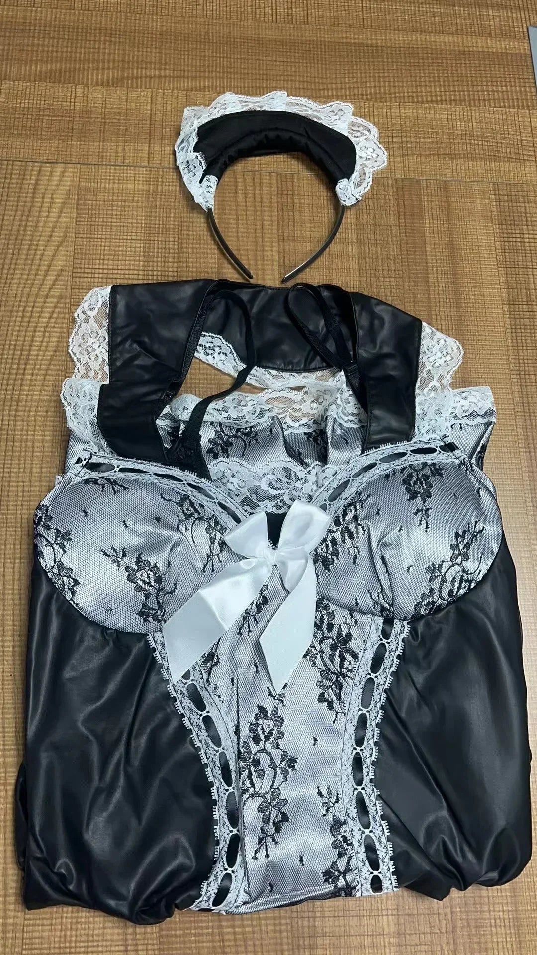 Women's Anime Lolita Maid Costume - alternate view 4