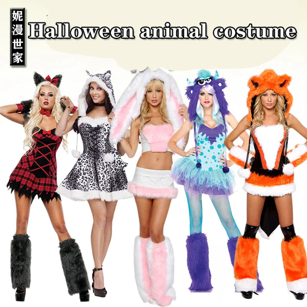 Cat Halloween Costume for Women – Green