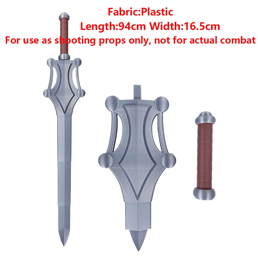 Cosplay Man Knife He Movie Masters Universe Costume Disguise Teela Sword Props Men Women OutfitHalloween