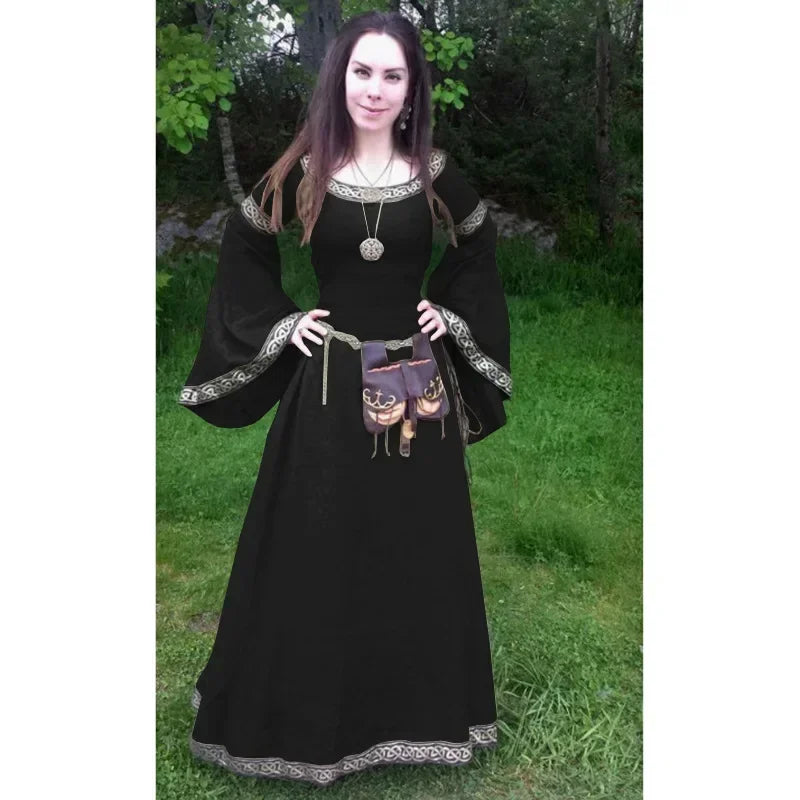 Women's Medieval Gothic Renaissance Hombre Costume - alternate view 3