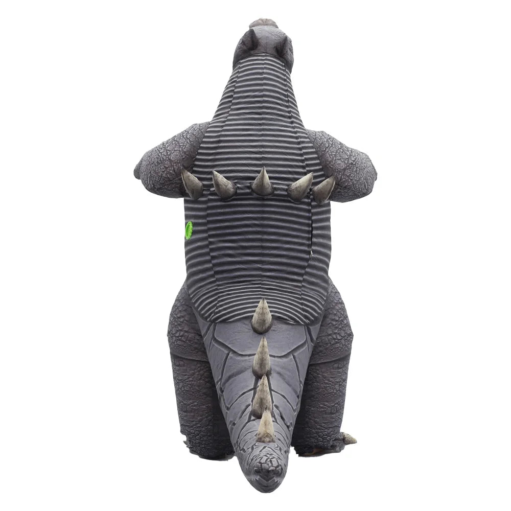 Adult Gray Monster Inflatable Costume – Halloween Party Mascot
