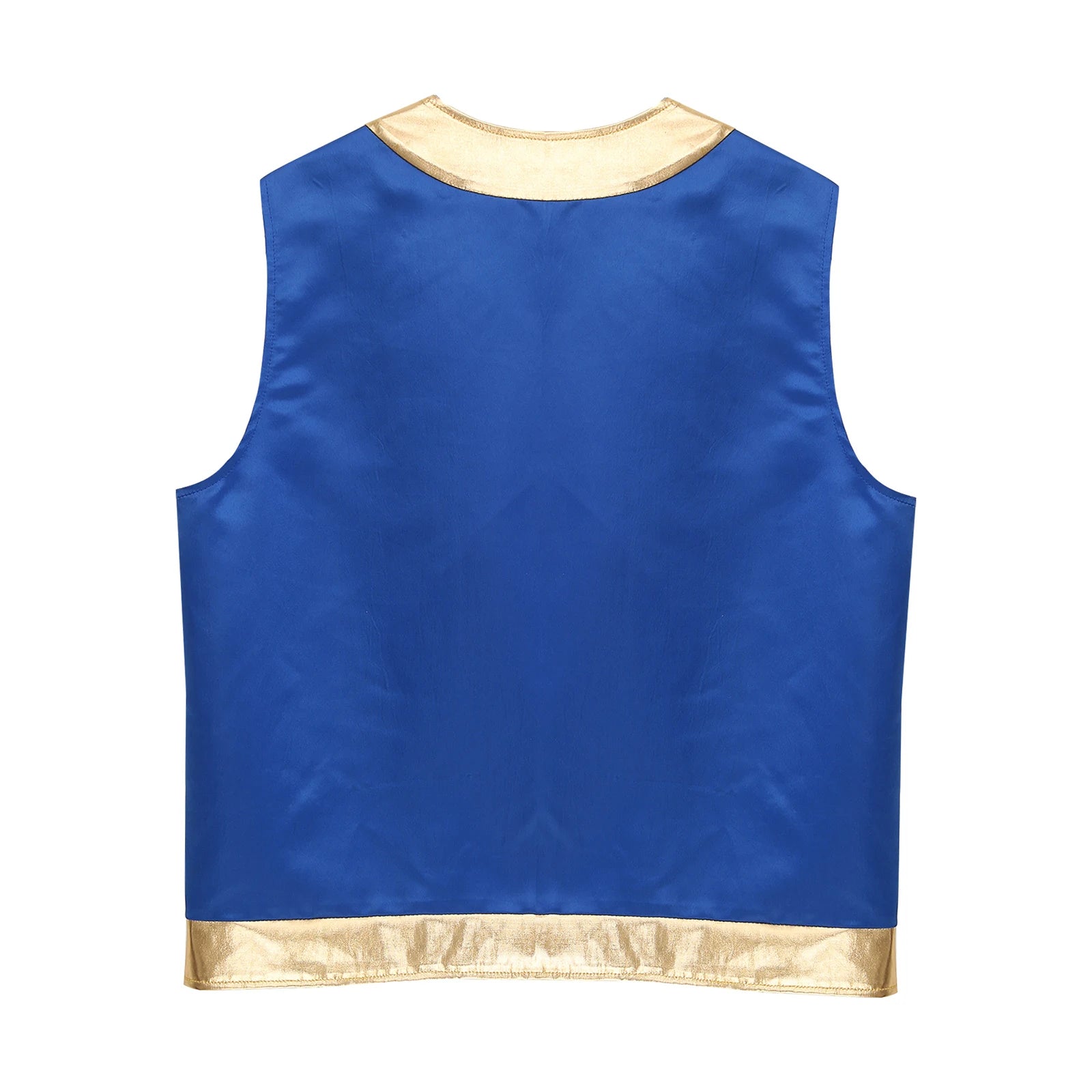Men's Toad Game Character Open Front Loose Vest Waistcoat Costume - alternate view 5