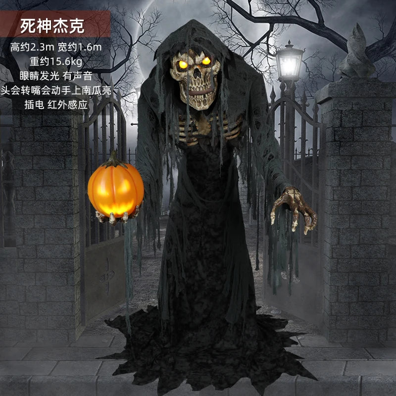 Halloween Haunted House Large Decorative Props Electric Machinery Nightclub Decorations - View 13
