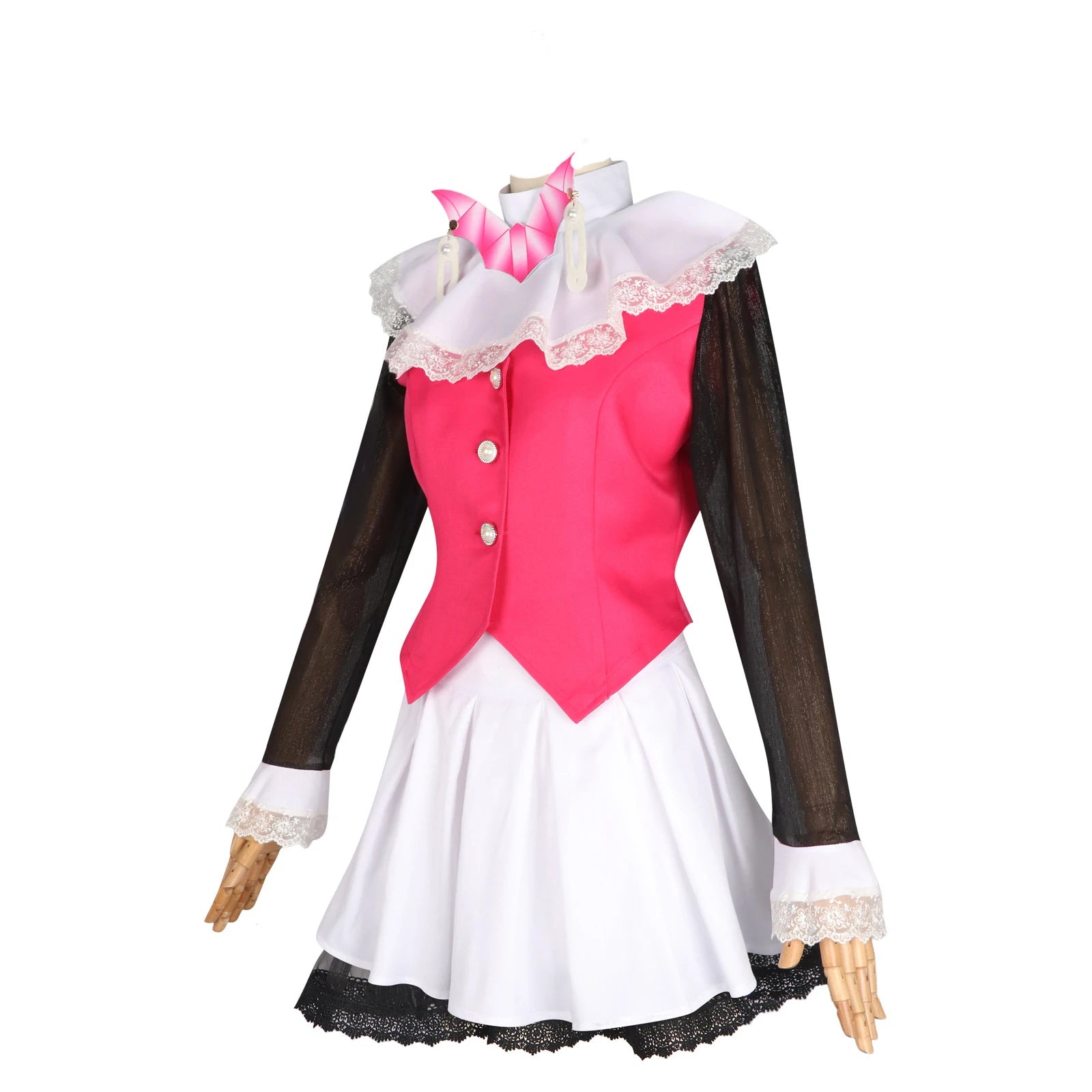 Monster Fantasy High Draculaura Costume Spectra Vondergeist Costume Adult Women Shoes Boot - dekulaila / L
