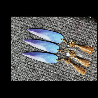 New Rumi Sword With Symbol Prop Purple Long Sword Cosplay 3d Print Telescopic Accessories Women Men Carnival - product image 11