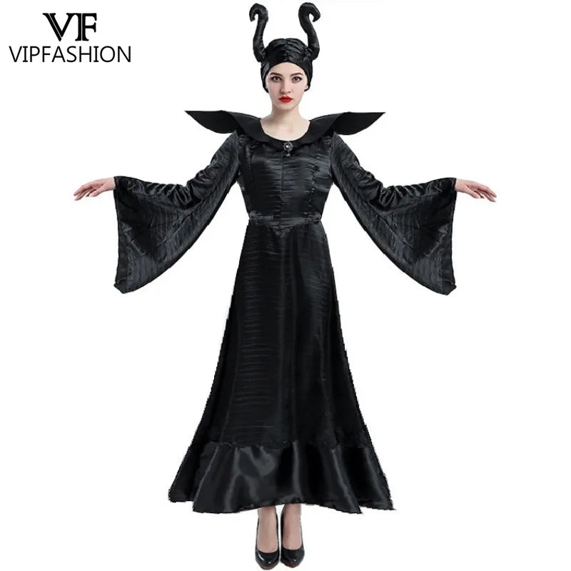 Witch & Demon Halloween Costume