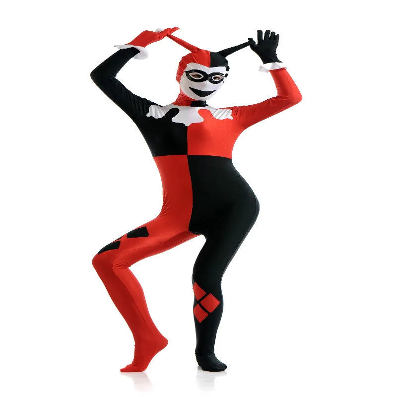 Zawaland Adult Clown Costume Halloween Bodysuit Suit Jumpsuit - product image 7