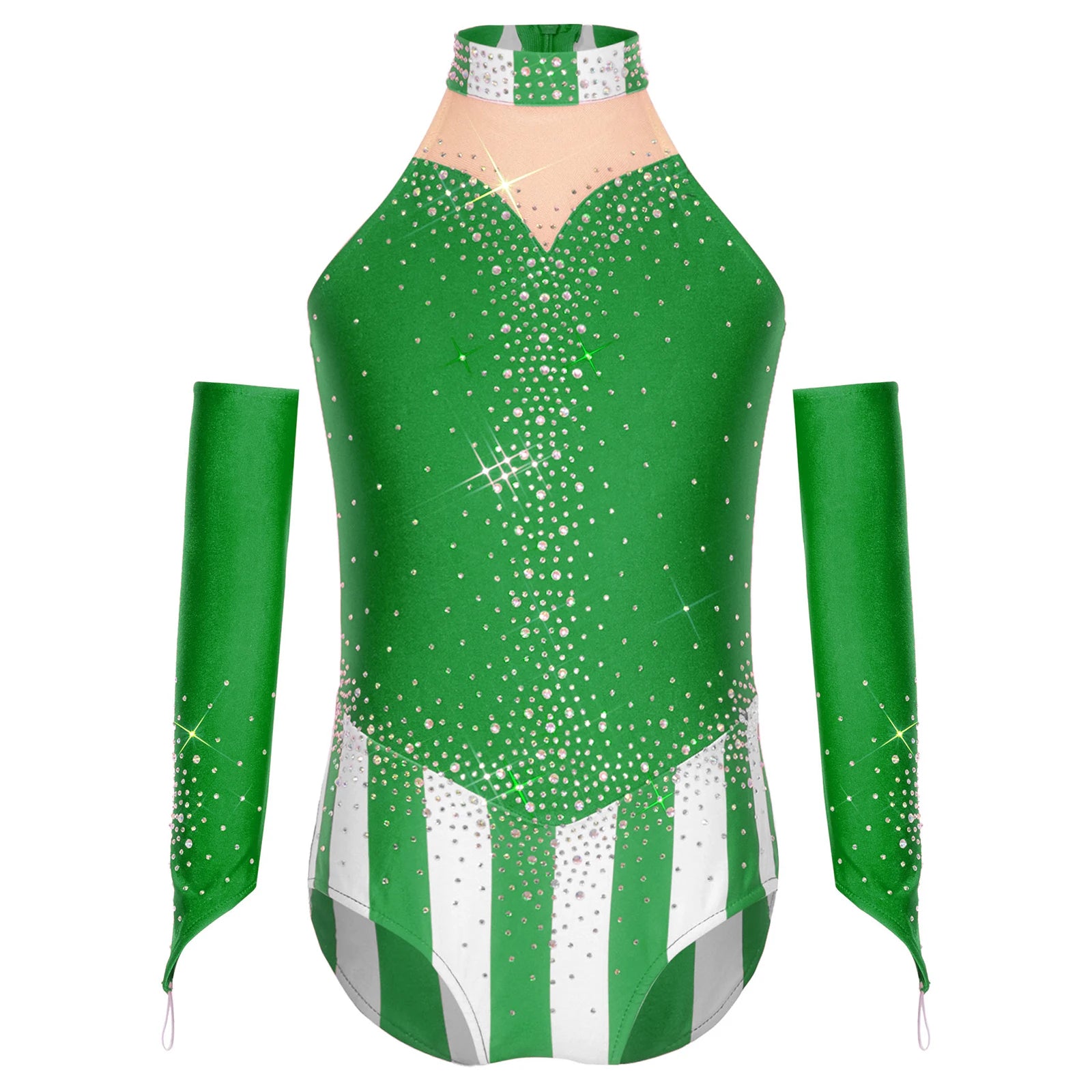 Girls Ringmaster Circus Clown Outfits Costume Dance Leotard Drum Majorette Halloween - Navy Blue E / 16