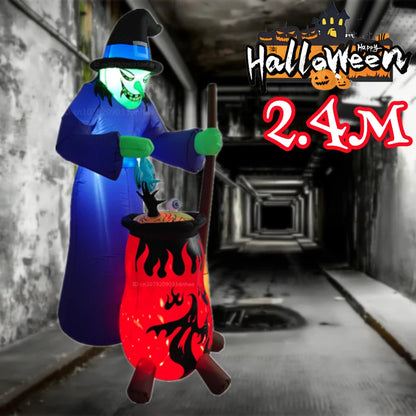 8 Ft Witch Halloween Inflatable - product image 2