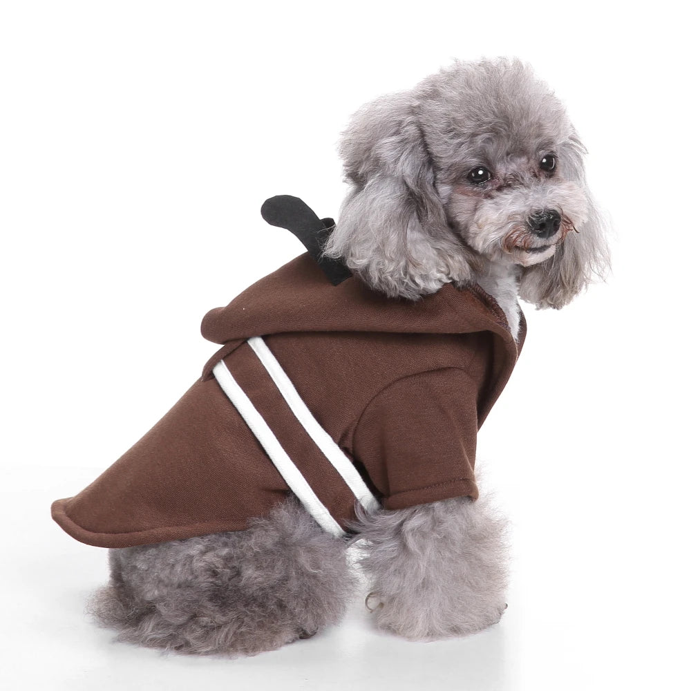 Dog Suit Dog Halloween Costumes Cats for Chihuahua Clown Pet Costume for Cats - Santa suit / M