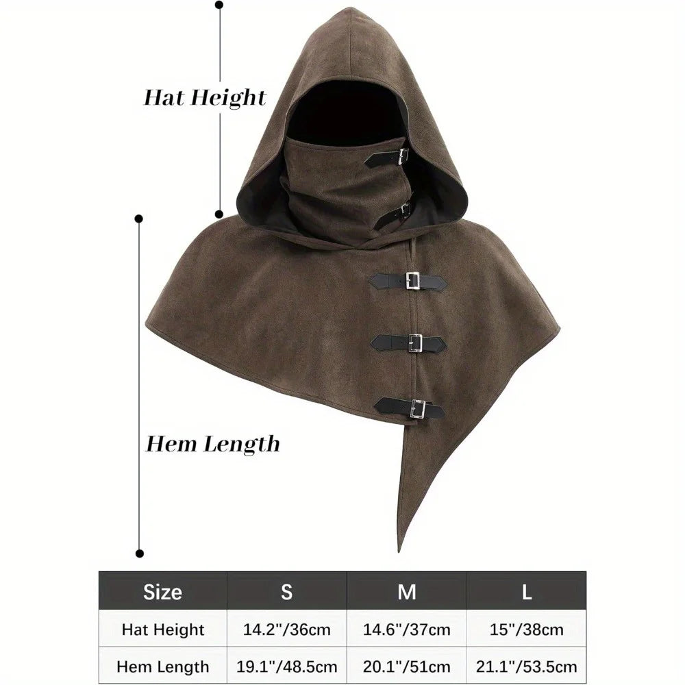 Medieval Monk Robe Halloween Costume Friar Gown Wizard Priest Costume - green / L
