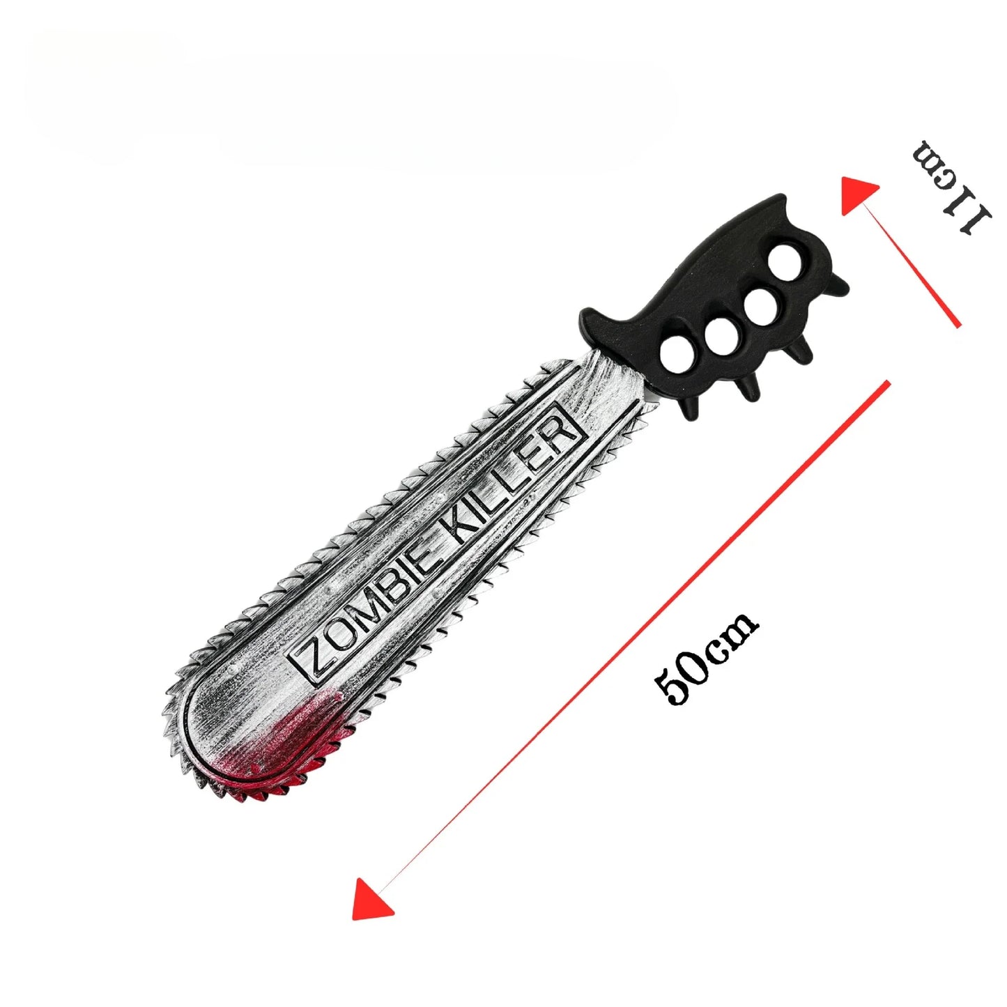 Halloween Realistic Machete Electric Saw Plastic Chainsaw Machete with Blood - product image 8