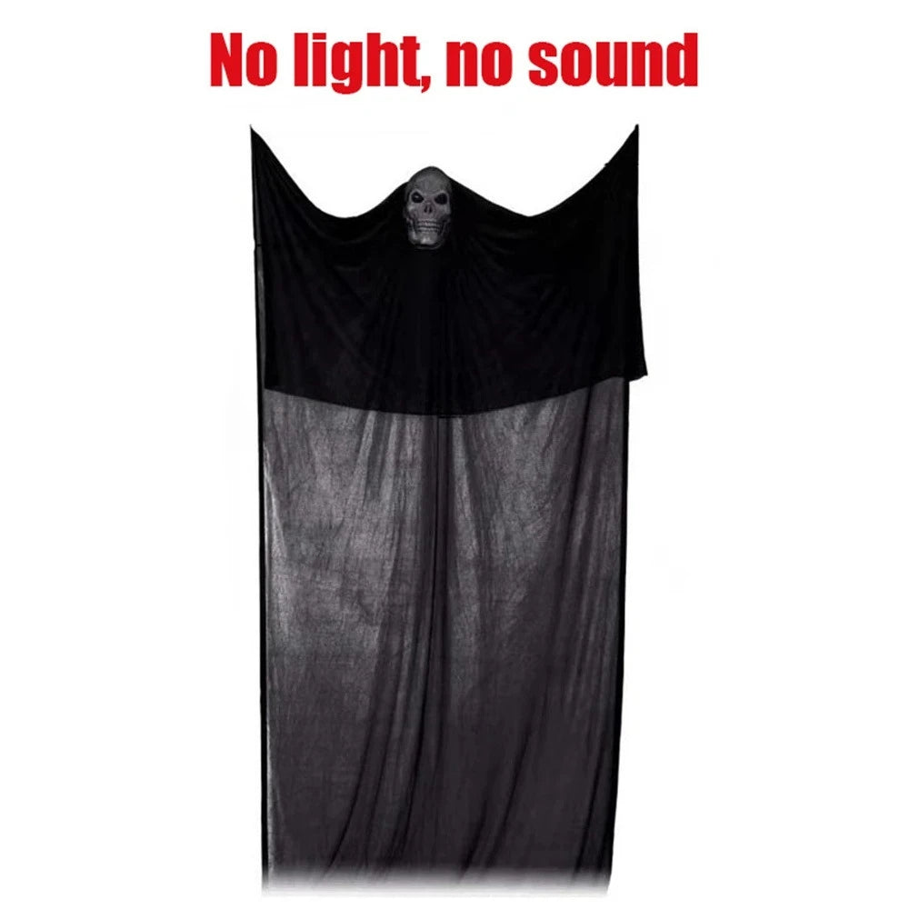 Haunted House Decoration with LED Sound Halloween Hanging Skull Ghost Ghost - product image 8