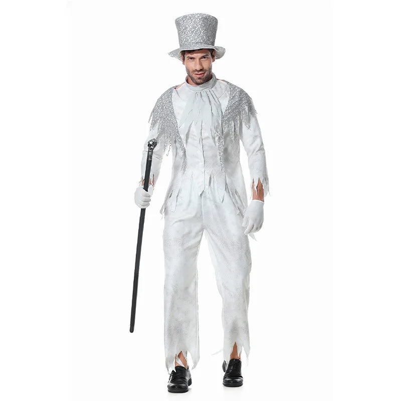 Halloween Magician Costume Suit Circus Outfit for Mad Themed - product image 5