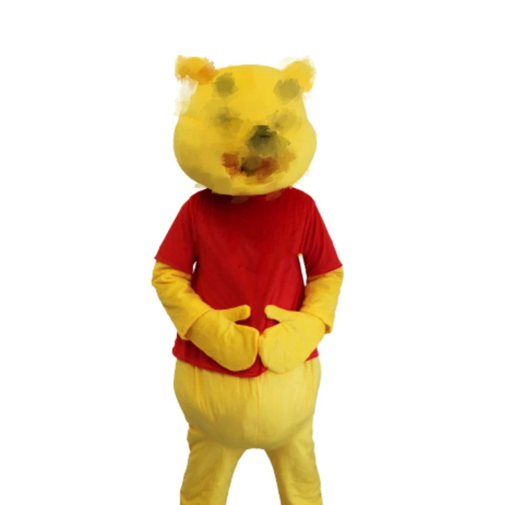 Teddy Bear Mascot Costume Fursuit Adult Costume Anime Halloween Mascottes Costumes - G / XXL