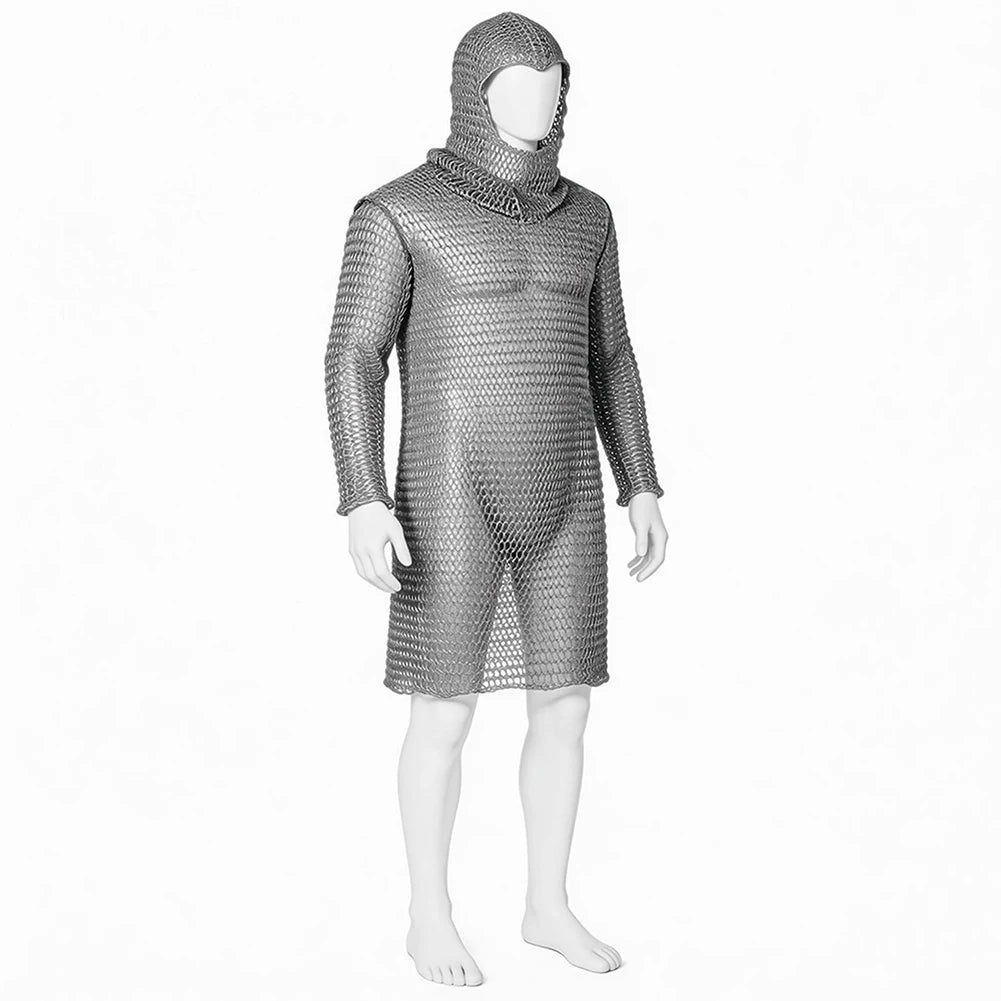 Medieval Costume Adult Men Knight Cosplay Renaissance Male Halloween Disguise Dress Up - Adult / S