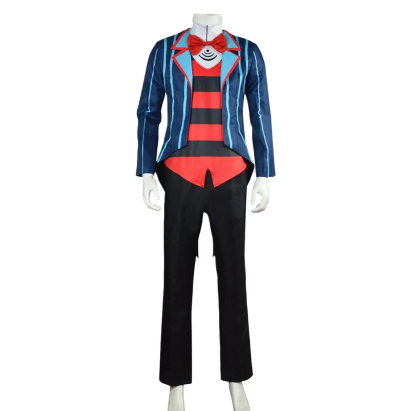 Costume TV Demon Vox Costume Cosplay Outfit Disguise Halloween Suit for Hazbin Hotel - View 7
