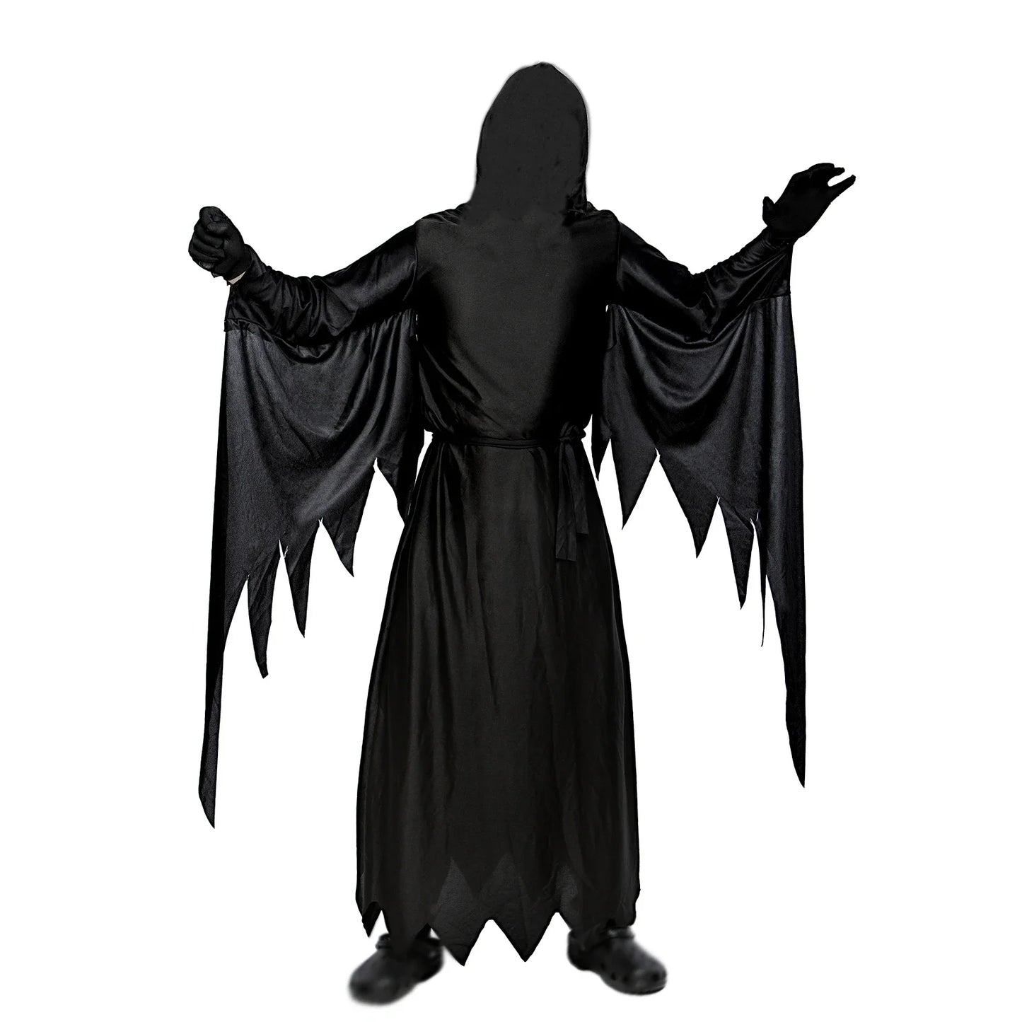 Halloween Ghost Costumes Adult Children Cosplay Clothing Scream Ghost Dress Up Props Prom Reaper Cosplay Death Costumes